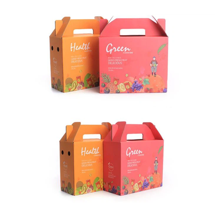 Printed Corrugated Boxes For Fruit Food Gift
