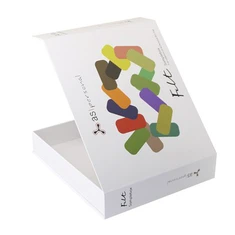 ھەشەمەتلىك ئاق بېزەكلىك ماگنىتلىق قۇتا